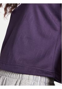 Adidas - adidas Polo Stadium 3-Stripes Tennis Inspired Jacquard JY3426 Fioletowy Regular Fit. Typ kołnierza: polo. Kolor: fioletowy. Materiał: syntetyk #4