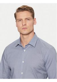 Liu Jo Koszula QA5114 T4354 Granatowy Slim Fit. Kolor: niebieski. Materiał: bawełna #4