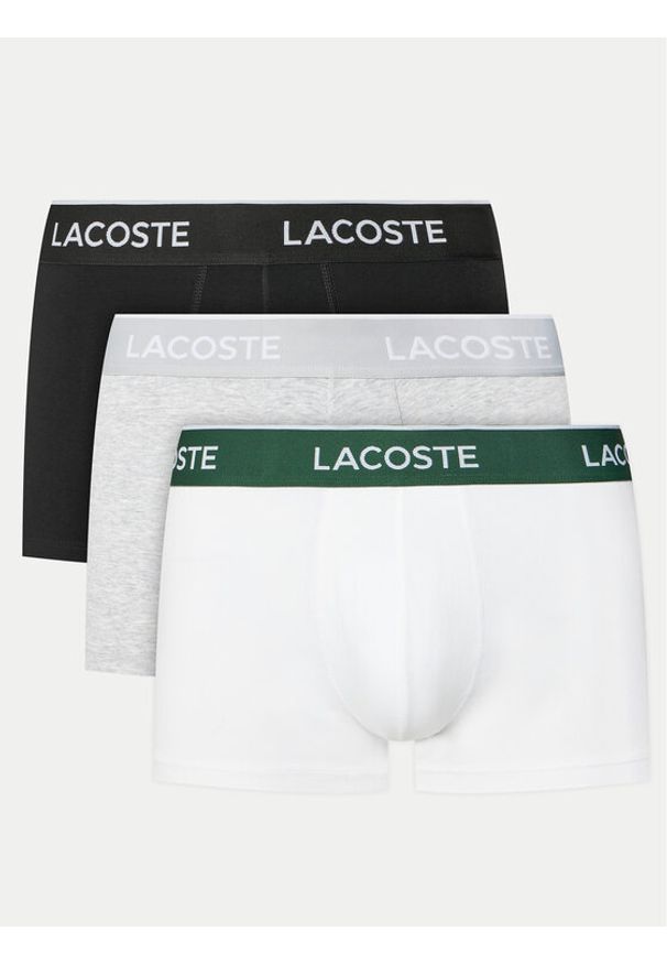 Lacoste Komplet bokserek 5H1300 Kolorowy. Materiał: bawełna. Wzór: kolorowy