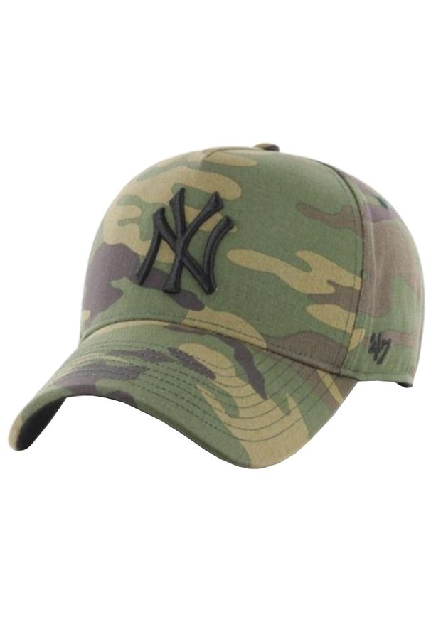 Męska czapka z daszkiem 47 Brand MLB New York Yankees MVP Cap. Kolor: zielony. Materiał: bawełna