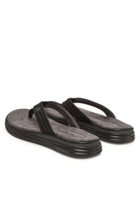 skechers - Skechers Japonki Proven Sd-Baylis 204577/BLK Czarny. Kolor: czarny. Materiał: materiał #6