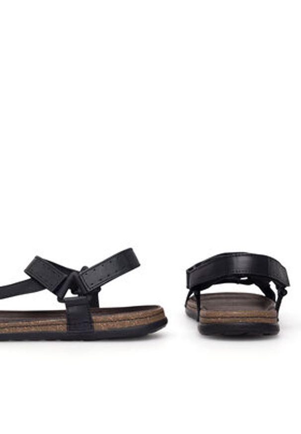 Lasocki Sandały LORENZO-17 MI25 Czarny. Kolor: czarny. Materiał: skóra