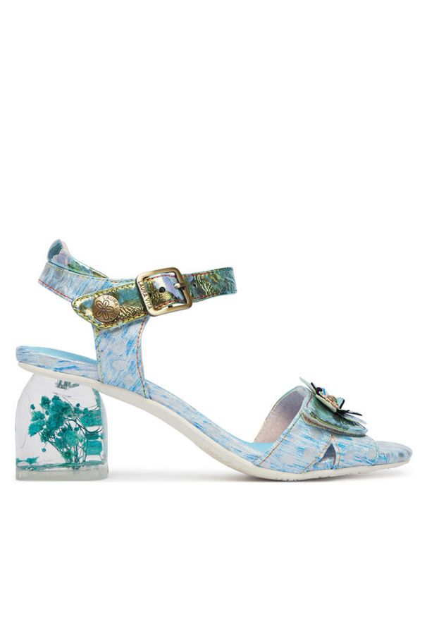 Laura Vita Sandały Framboiseo 16 Kolorowy. Materiał: skóra. Wzór: kolorowy