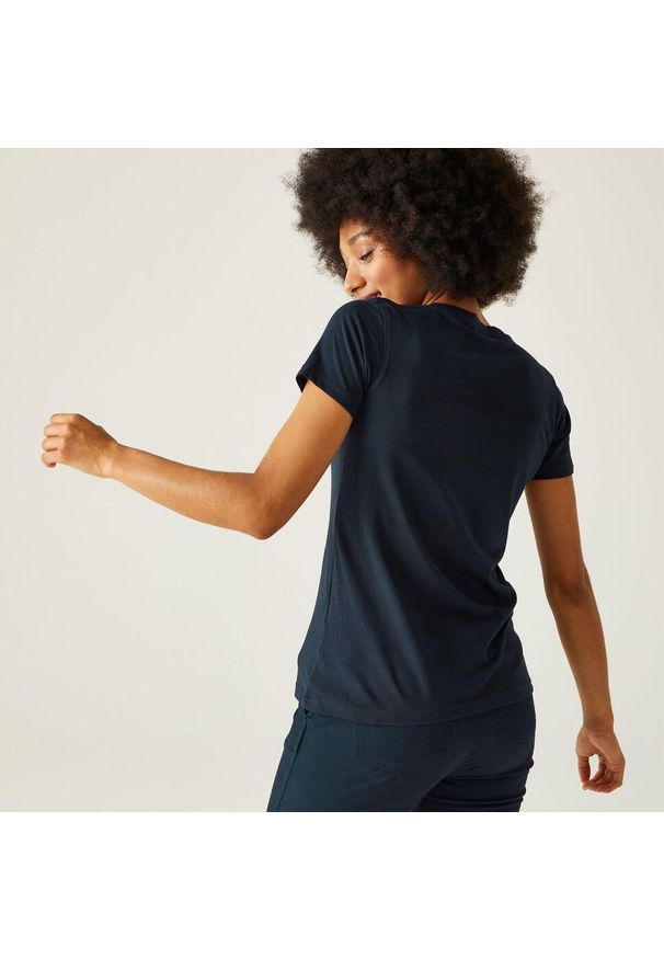 Regatta - Koszulka damska Filandra VIII. Kolor: niebieski. Sport: turystyka piesza