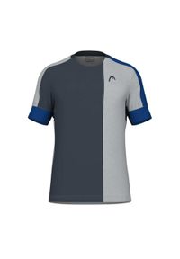 Koszulka sportowa męska Head Play Tech. Kolor: fioletowy. Materiał: poliester. Długość rękawa: krótki rękaw. Długość: krótkie