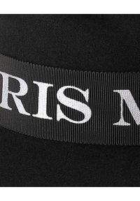 MAISON MICHEL PARIS - Czarny kapelusz Virginie. Kolor: czarny. Materiał: materiał. Wzór: aplikacja #5