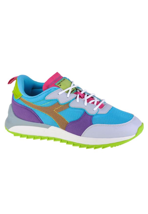 Buty sportowe damskie Diadora Jolly Mesh Wn. Kolor: niebieski, wielokolorowy. Materiał: mesh. Sport: turystyka piesza