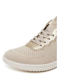 Remonte Sneakersy D1E05-60 Złoty. Kolor: złoty. Materiał: materiał #2