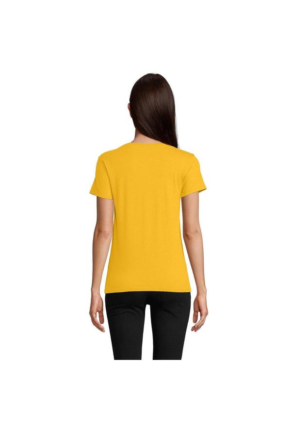 SOL'S - Koszulka Pioneer Dla Kobiet. Kolor: żółty. Sport: turystyka piesza