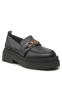 Loafersy Liu Jo. Kolor: czarny