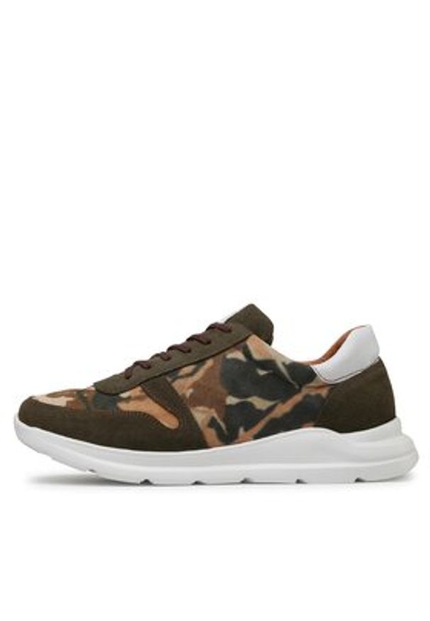 QUAZI Sneakersy QZ-23-06-001082 Zielony. Kolor: zielony. Materiał: zamsz, skóra