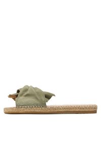 Manebi Espadryle Hamptons Sandals With Knot W 0.1 JK Zielony. Kolor: zielony #4