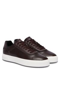 Calvin Klein Sneakersy Basket Cups Oxf Lth-Neo HM0HM02204 Brązowy ciemny. Kolor: brązowy. Materiał: skóra #3