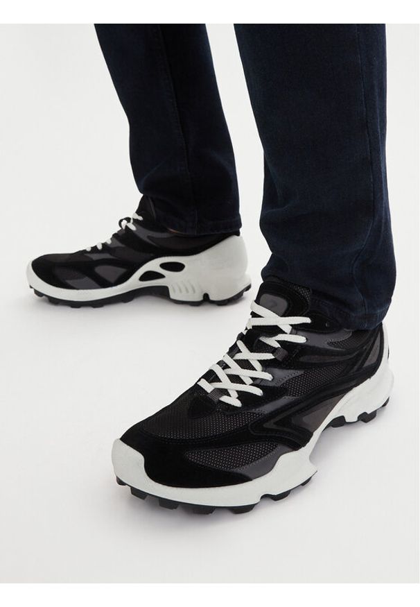 ecco - ECCO Sneakersy Biom C-Trail 80347460266 Czarny. Kolor: czarny. Materiał: materiał