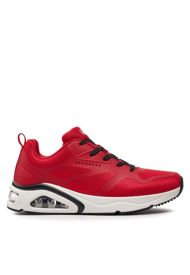 skechers - Skechers Sneakersy Tres-Air Uno-Revolution-Airy 183070/RED Czerwony. Kolor: czerwony. Materiał: materiał