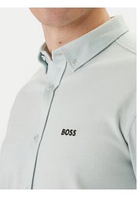 BOSS Koszula ST Motion 50555946 Turkusowy Regular Fit. Kolor: turkusowy. Materiał: bawełna #4