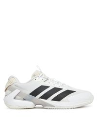 Adidas - Buty do tenisa adidas. Kolor: biały. Sport: tenis #1