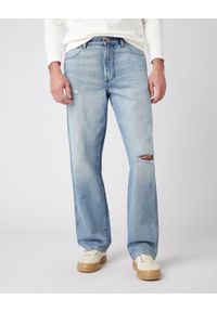 Wrangler - MĘSKIE SPODNIE JEANSOWE WRANGLER REDDING DUST UP BLUE W16XY1383