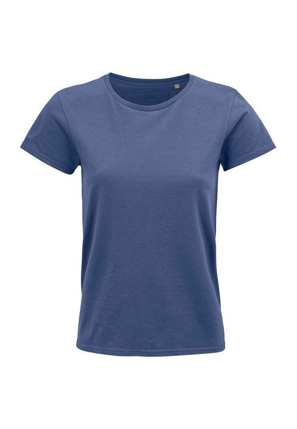 SOL'S - Koszulka Damska/pań Crusader. Kolor: niebieski. Sport: turystyka piesza