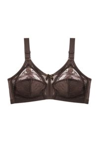 Intica - Biustonosz z podparciem plus size z koronkowym wykończeniem Sevleta. Kolekcja: plus size. Materiał: koronka. Wzór: koronka