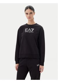 EA7 Emporio Armani Dres 7W000115 AF13135 UC001 Czarny Regular Fit. Kolor: czarny. Materiał: bawełna #5