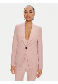 Liu Jo Marynarka CA4199 T2200 Różowy Regular Fit. Kolor: różowy. Materiał: syntetyk