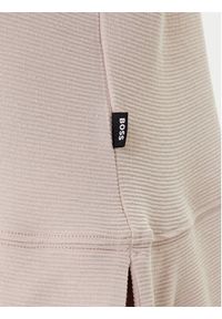 BOSS Bluzka Ottoman 50540029 Beżowy Relaxed Fit. Kolor: beżowy #3