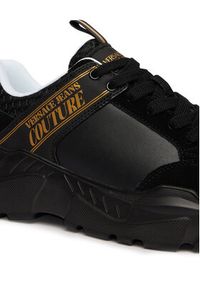 Versace Jeans Couture Sneakersy 80YA3SC2 Czarny. Kolor: czarny. Materiał: materiał #6