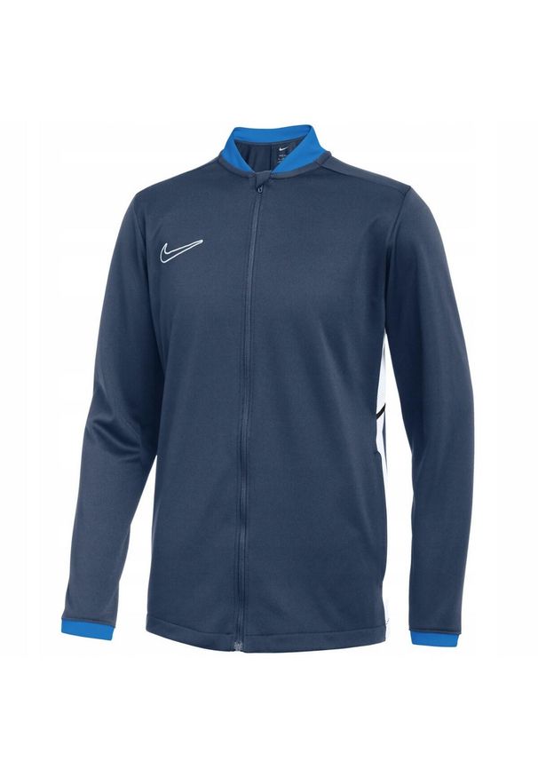 Nike - Dziecięca Kurtka Dresowa DriFit Academy 25. Kolor: niebieski. Materiał: dresówka