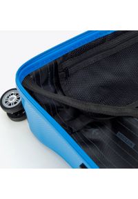 Wittchen - Zestaw walizek z polikarbonu jednokolorowych. Kolor: niebieski. Materiał: guma #8