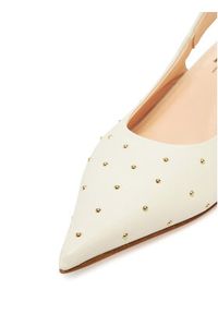 AGL Czółenka Lenor Studs D167022PCKS057G447 Écru. Materiał: skóra #5