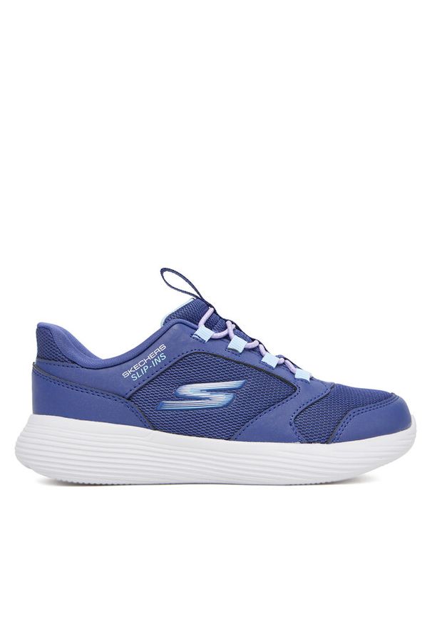 skechers - Sneakersy Skechers. Kolor: niebieski. Sport: bieganie