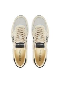 Premiata Sneakersy Mick0.1 Var 8236 Szary jasny. Kolor: szary. Materiał: skóra, zamsz #4