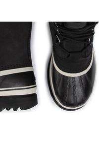 sorel - Sorel Śniegowce Caribou NM1000 Czarny. Kolor: czarny. Materiał: nubuk, skóra #5