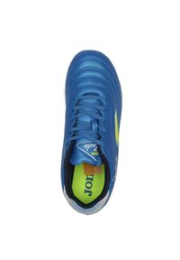 Buty piłkarskie Joma Toledo 2304 Hg Jr TOJW2304HG niebieskie. Zapięcie: sznurówki. Kolor: niebieski. Materiał: syntetyk, guma, materiał. Szerokość cholewki: normalna. Sport: piłka nożna #4