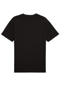 Puma - T-shirt Męski Logo ESS No.1. Kolor: czarny. Sport: turystyka piesza