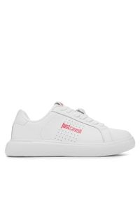 Just Cavalli Sneakersy 75RA3SB3 Biały. Kolor: biały