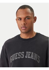 Guess Jeans Bluza M6GQA6 KCPR1 Czarny Regular Fit. Kolor: czarny. Materiał: bawełna #4