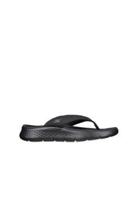 skechers - Japonki męskie SKECHERS Go Walk Flex Sandal Vallejo. Kolor: czarny. Sezon: lato. Sport: turystyka piesza #1