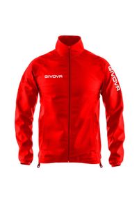 Givova Windjack Rood XL - Doskonała na Każdą Pogodę. Kolor: czerwony. Materiał: nylon. Sport: fitness