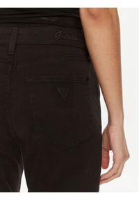 Guess Spodnie materiałowe Girly W4RA16 WFXDA Czarny Regular Fit. Kolor: czarny. Materiał: bawełna #4