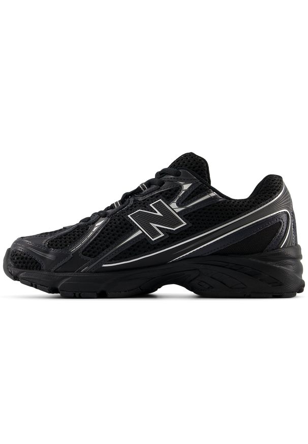 Buty unisex New Balance U740BM2 – czarne. Kolor: czarny. Materiał: syntetyk, materiał. Szerokość cholewki: normalna. Sezon: lato. Sport: turystyka piesza