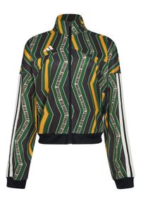 Adidas - adidas Bluza FARM Tiro JL8618 Fioletowy Loose Fit. Kolor: fioletowy. Materiał: bawełna