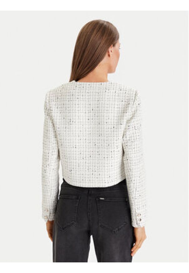 Morgan Marynarka 252-VGABY Écru Slim Fit. Materiał: syntetyk