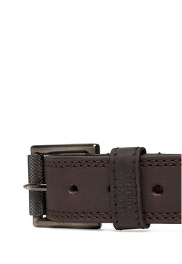 Aeronautica Militare Pasek Męski 252CP0237UPL00181 Zielony. Kolor: zielony. Materiał: skóra