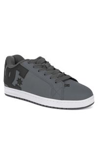 DC Shoes Sneakersy COURT GRAFFIK 300529-GBW Szary. Kolor: szary. Materiał: skóra #5