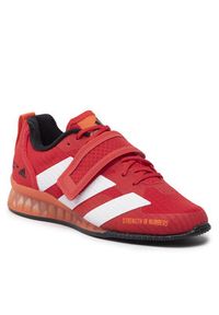 Adidas - adidas Buty adipower Weightlifting III GY8924 Czerwony. Kolor: czerwony. Materiał: materiał #5