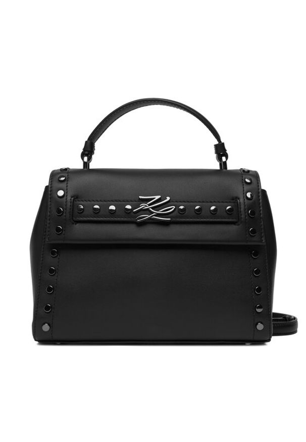Karl Lagerfeld - KARL LAGERFELD Torebka B1W30268 Czarny. Kolor: czarny. Materiał: skórzane