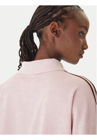 Adidas - adidas Bluza Terry Towel KD1400 Różowy Oversize. Kolor: różowy. Materiał: bawełna #5