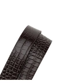 Gino Rossi Pasek Damski BLYL24001-3 CR Brązowy. Kolor: brązowy. Materiał: skóra